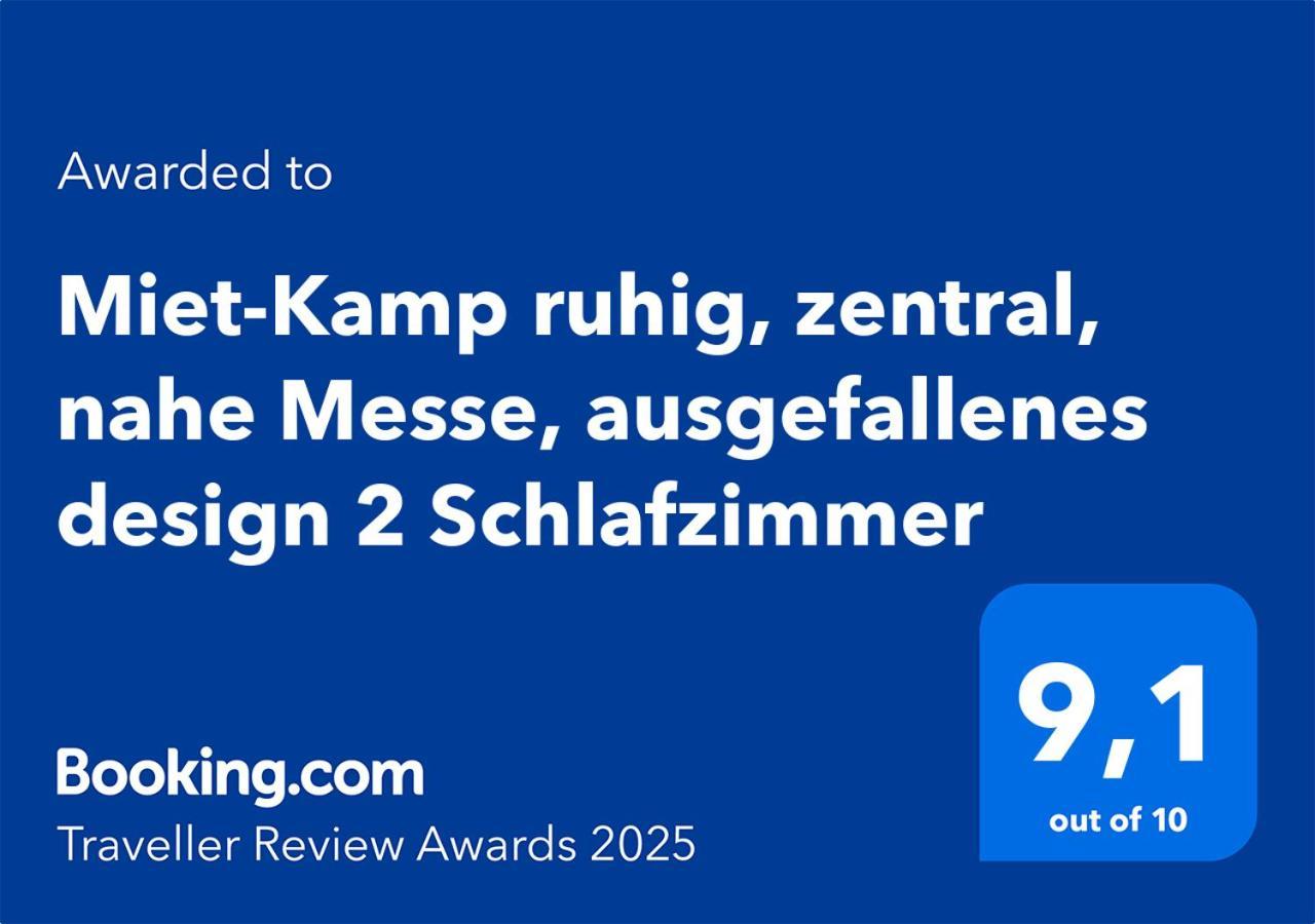 Miet-Kamp Ruhig, Zentral, Nahe Messe, Ausgefallenes Design 2 Schlafzimmer Berlin Exteriör bild